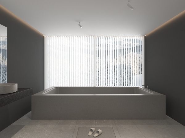 MY012 Terrazzo Stone Bathtubs for Villa Hotel Apartment and Wholesale