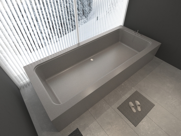 MY012 Terrazzo Stone Bathtubs for Villa Hotel Apartment and Wholesale