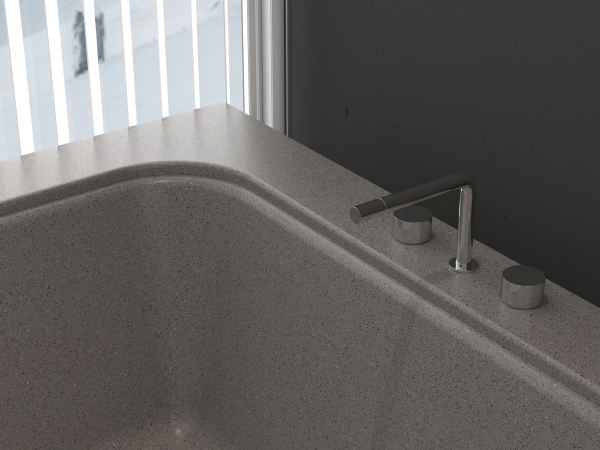 stone bathtub