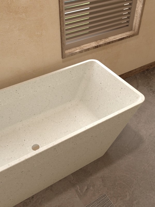 terrazzo bathtub