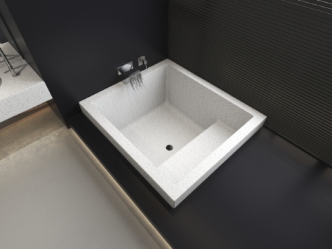 MY010 Bathtubs Made by Molding Terrazzo Stone Bathroom Bathtub for sale