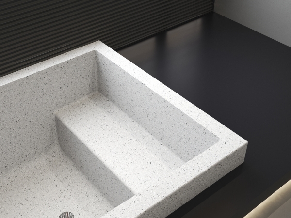 MY010 Bathtubs Made by Molding Terrazzo Stone Bathroom Bathtub for sale