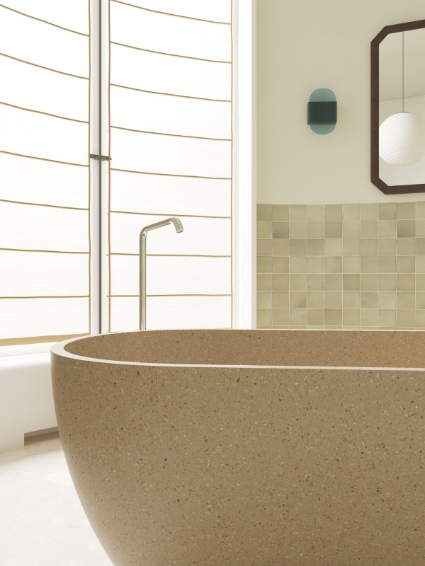 MY007 Stone Bathtubs for Villa Apartment with Size 1600*780*600mm