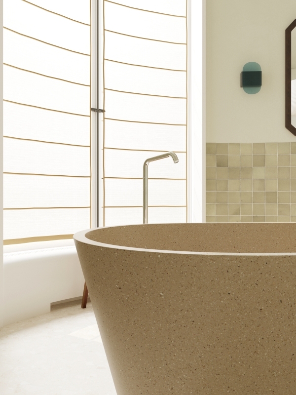 MY006 Artificial Stone Bathtubs Made by Molding Durable for Exterior & Interior Decoration