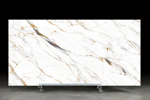 YS3D-001 Big Size 3D Quartz Slab for Kitchen Countertop & Wall Cladding