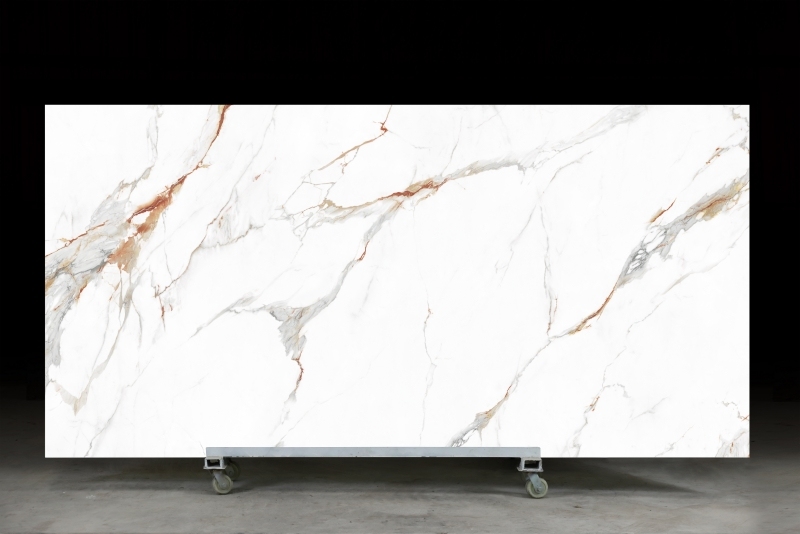 YS3D-009 Factory Direct Luxury 3D Quartz Slab for Project & Villa Decoration