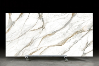 YS3D-010 Customized Matte Finish 3D Quartz Slab for Hotel Project