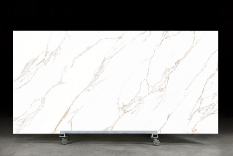 YS3D-015 Premium 3D Engineered Quartz Slab for Commercial Counter Project
