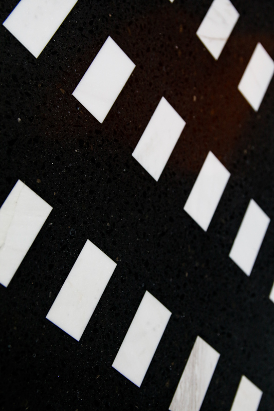 Китай Маленькие плитки Терраццо
, вдохновленные современным стилем черно-белого искусства, производитель