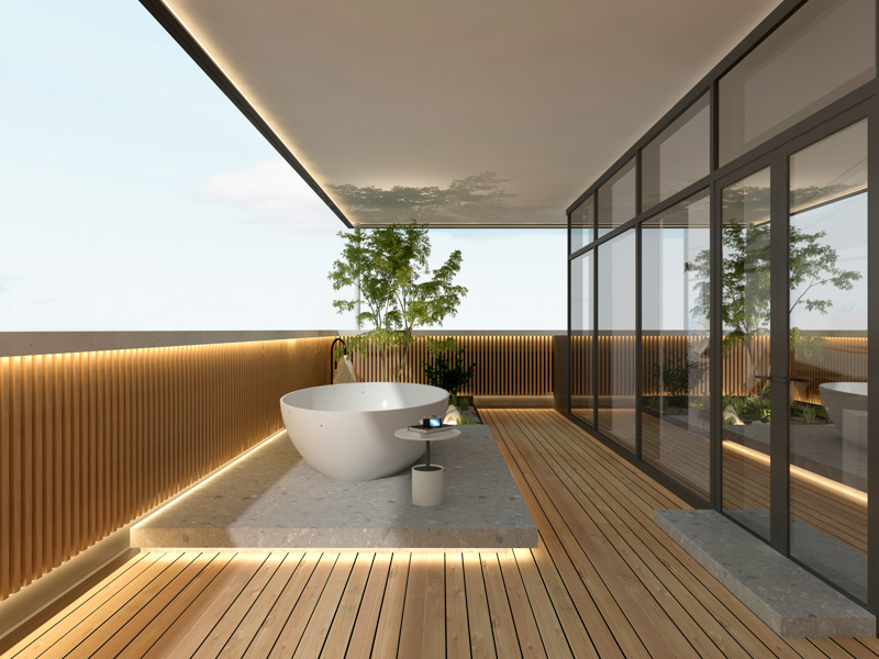 Китай Белая отдельностоящая ванна Терраццо Дом Дизайн, производитель