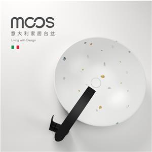 Lavatório com tampo de mesa azul Terrazzo