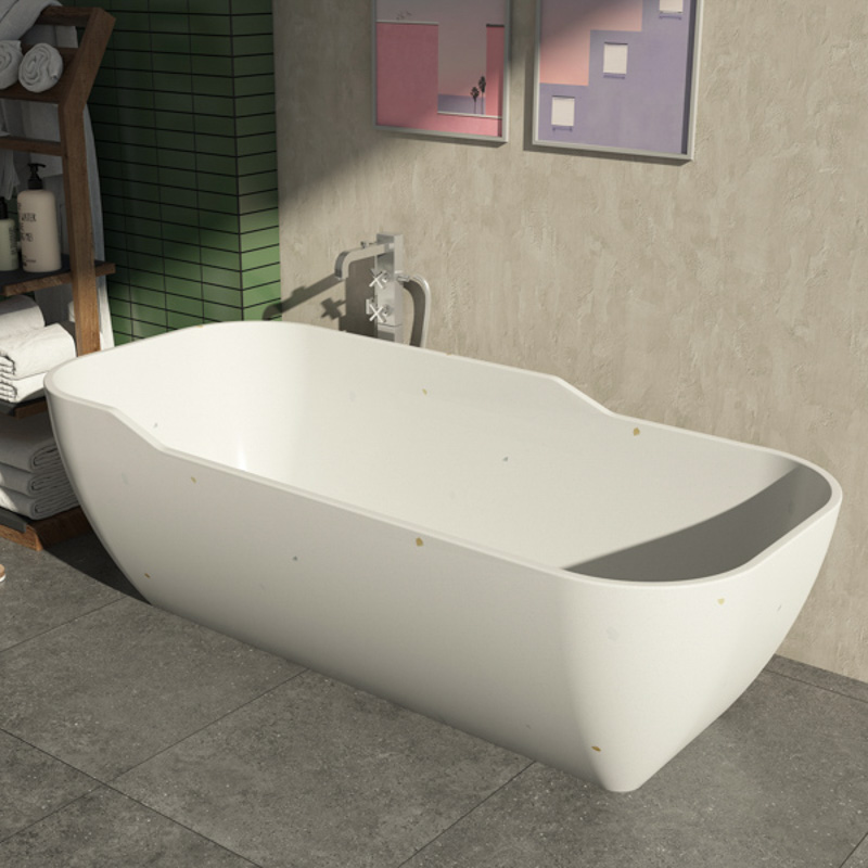 Uncommon Italian Design Terrazzo Bathtub