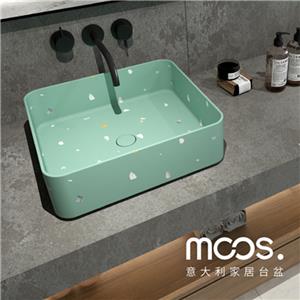 Bacia de apoio de pé Moos Terrazzo Art