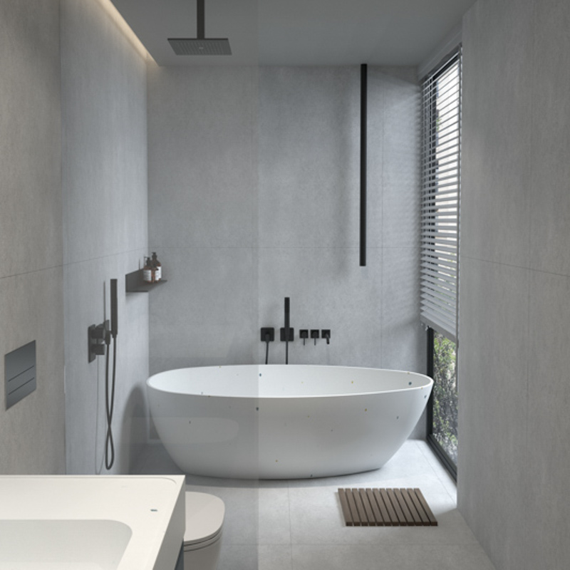 Bassin Et Baignoire En Terrazzo