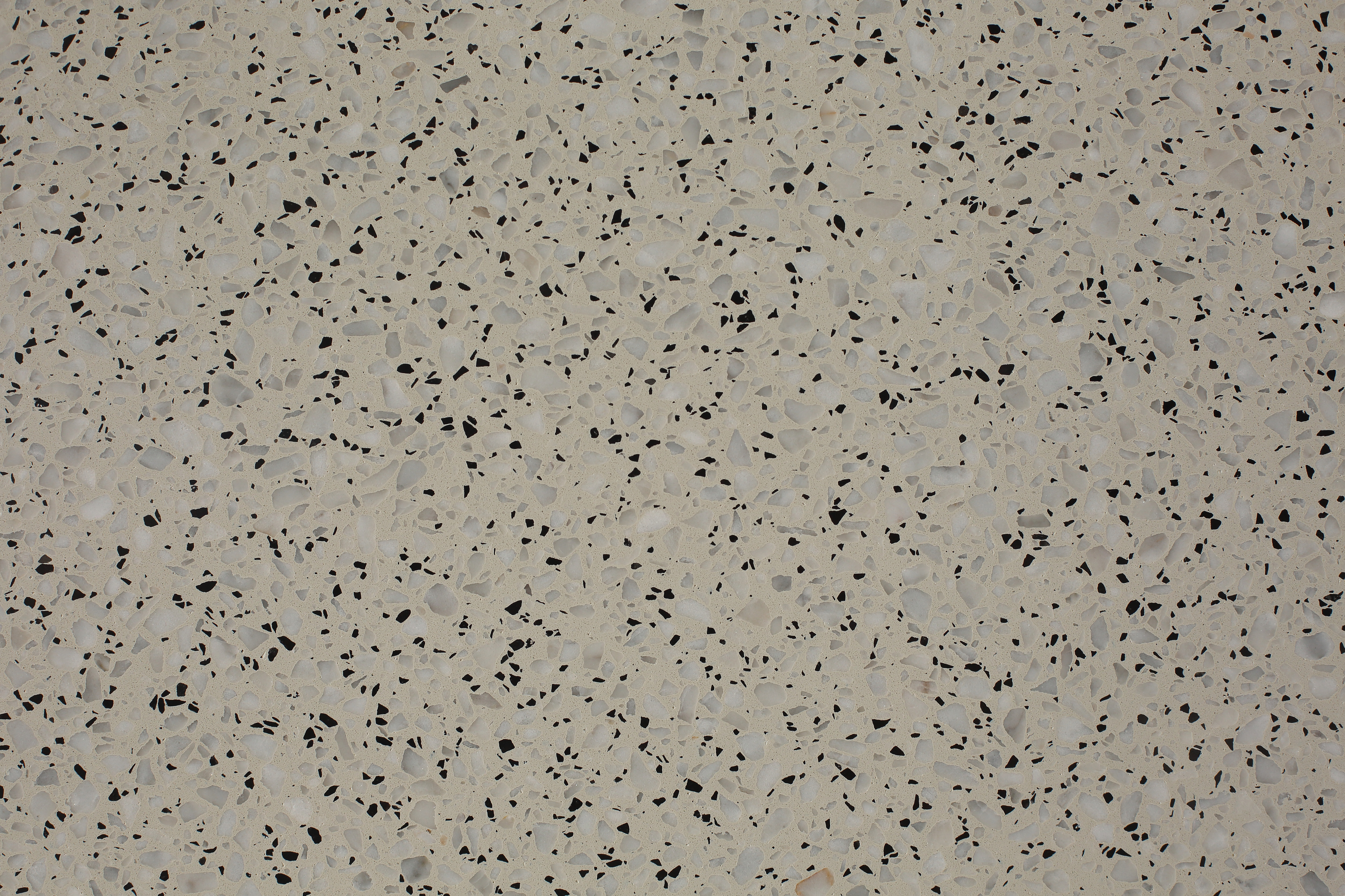 Non-slip White Terrazzo Natural Marble Material Floor Applliaction