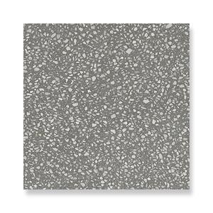 Middelgrote deeltjesgrijze terrazzotreden