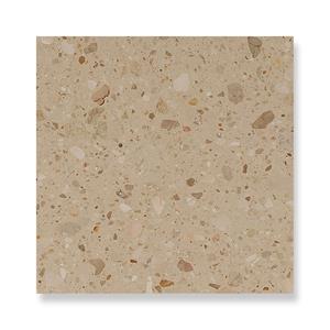 Groot deeltje beige terrazzo residentiële decoratie