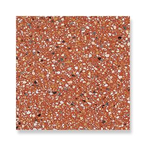 Spezielle vorgefertigte orangefarbene Terrazzoplatte
