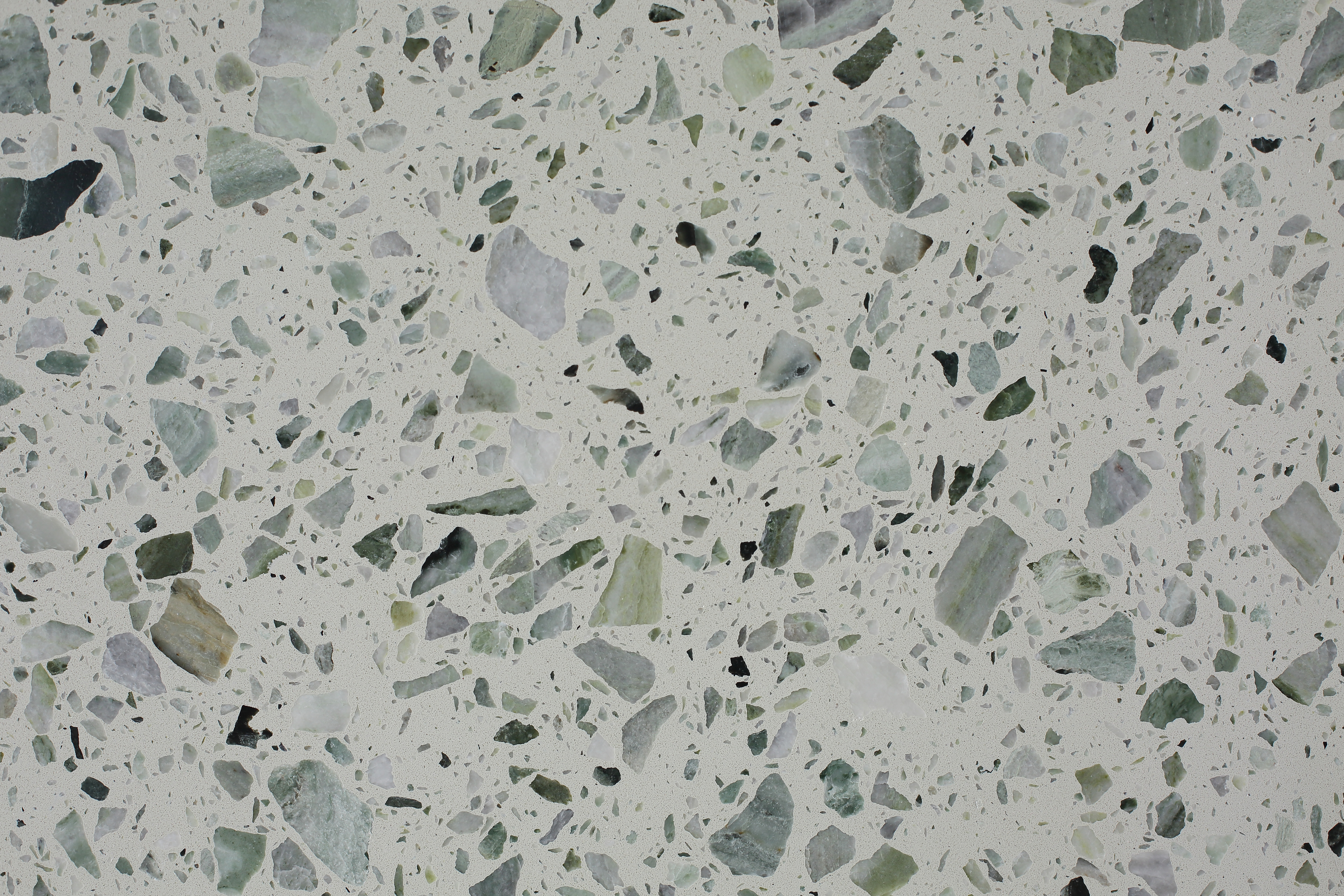Green Particles Terrazzo for Shop Decoration