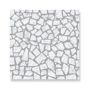 Tendência de arte cinza claro em forma irregular Terrazzo