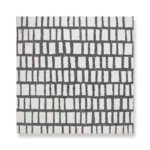 Grijze kunstterrazzo met witte marmeren spaanders Home Decor
