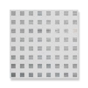 Terrazzo de arte concreta de cimento branco para shopping