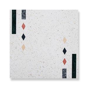 Hotel Restaurtant Asymmetrisch Patroon Art Terrazzo