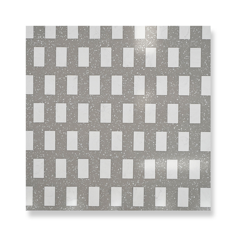 rectangle pattern art terrazzo