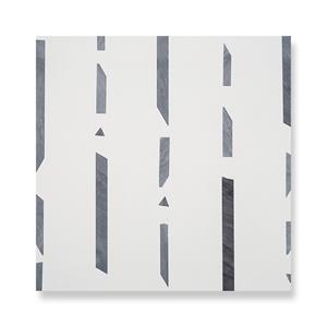 Grey Pieces White Art Terrazzo Floor