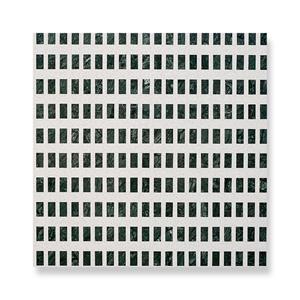 Bar Terrazzo Arte com Chips de Mármore Verde Escuro