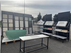 One day of terrazzo delivery