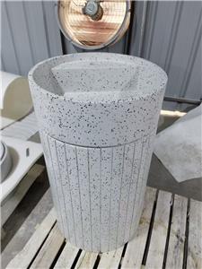 Terrazzo bathtub basin