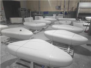 Terrazzo landscape stool - new design