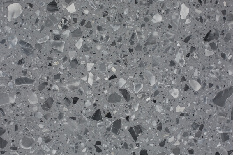 PXS1069 Grey Particles Cement Terrazzo Cut to Size Wall Panels