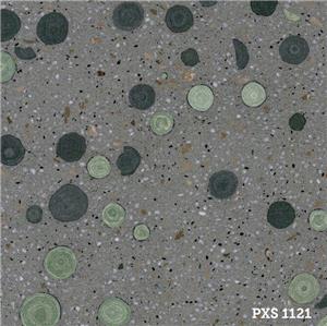 PXS1121 Latest Design Green Terrazzo without Resin for Outdoor & Indoor Decoration