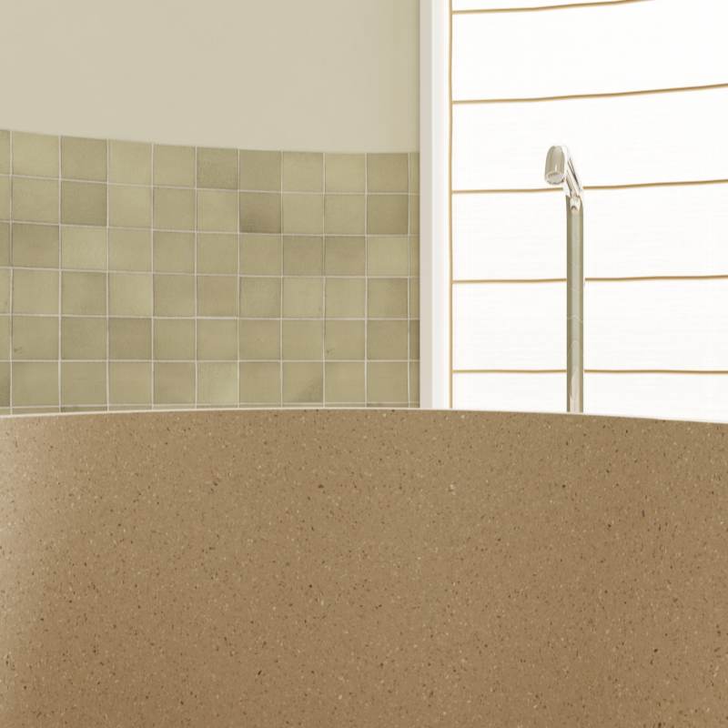 MY006 Villa Project Cozy Stylish Terrazzo Bathtub