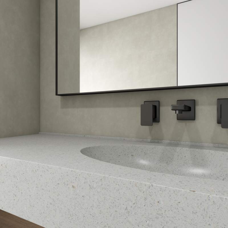 MT004 Terrazzo Cozy Home Texture Bath Sink And Bowl