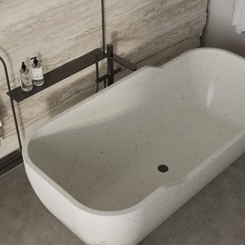 MY002 Uncommon Italian Design Terrazzo Bathtub