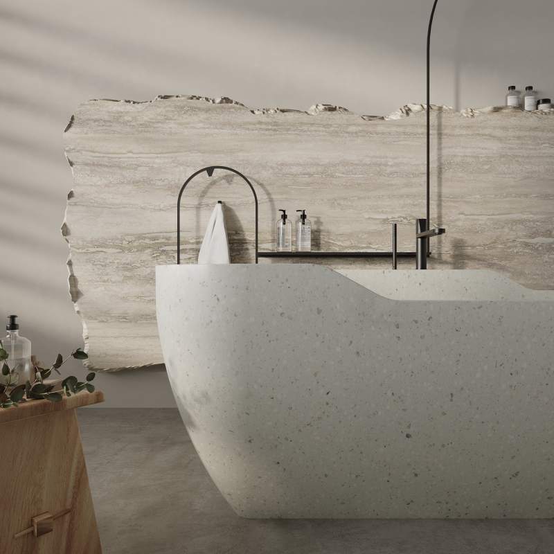 bathtub terrazzo