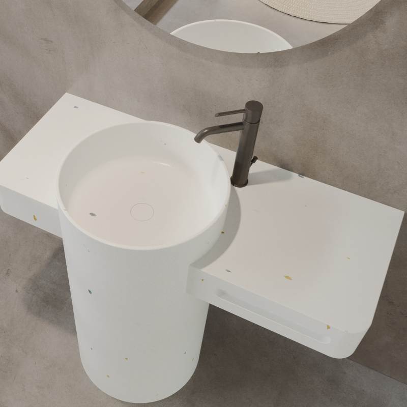 Terrazzo Luxy Hotel Pedestal Basin