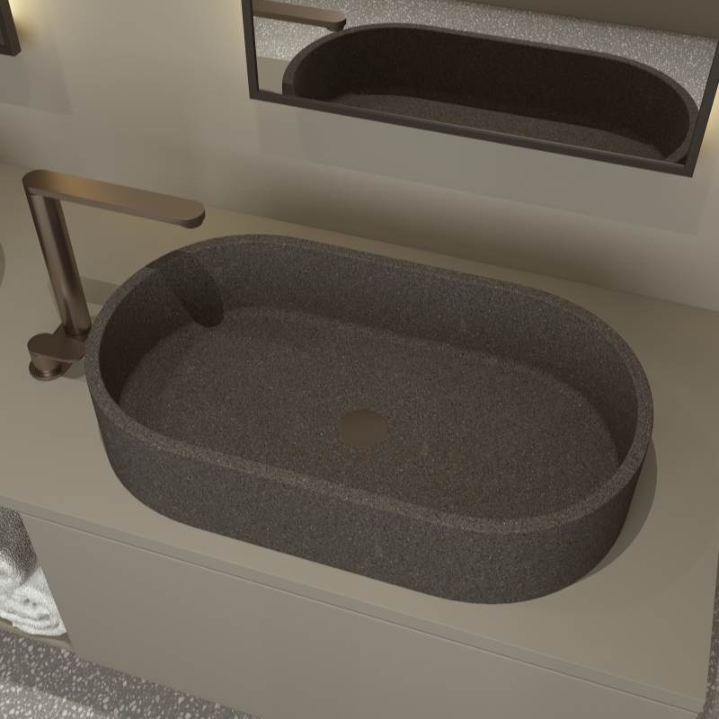 MX011 Rectangle Terrazzo Wonderful Basin