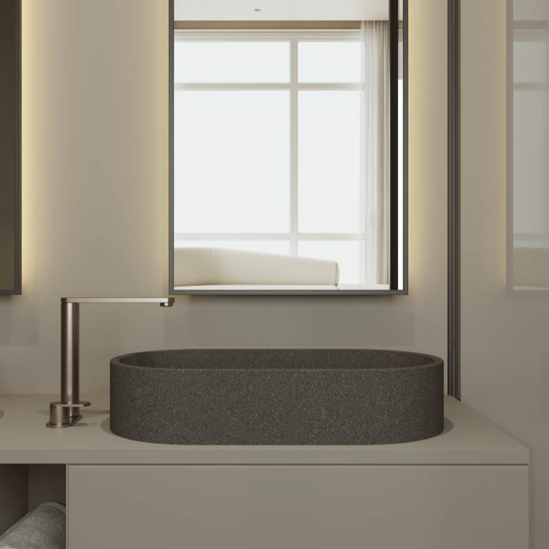 MX011 Rectangle Terrazzo Wonderful Basin