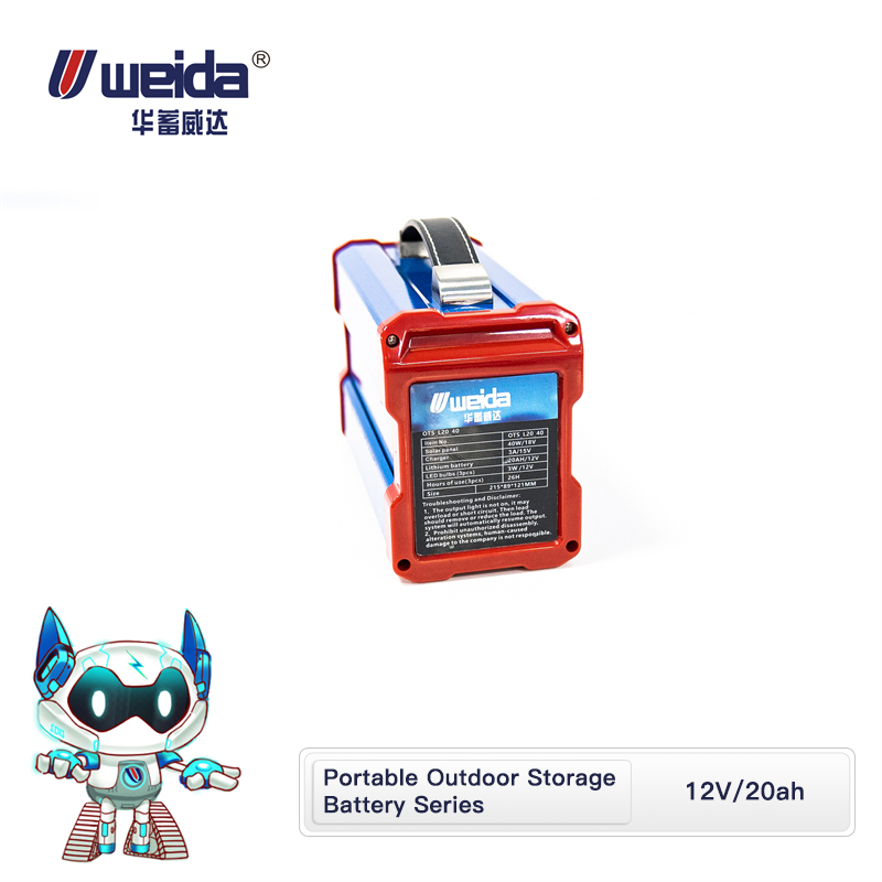 12.8V Portable Outdoor Storage Battery