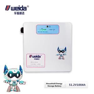 Batería de almacenamiento de energía de 51,2 V para montaje en pared