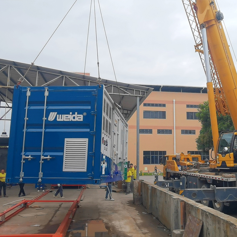 ​Levage de transport de stockage de batterie en conteneur