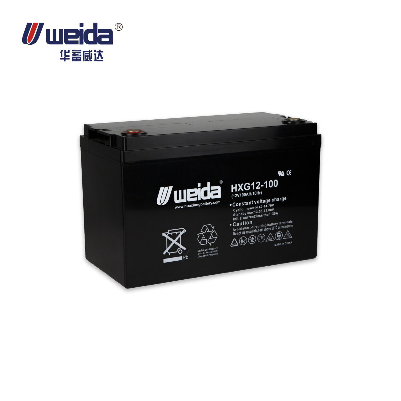 Weida® UPS sla battery agm valve regulated lead acid 100ah 200ah deep cycle lead acid battery solar lead acid battery