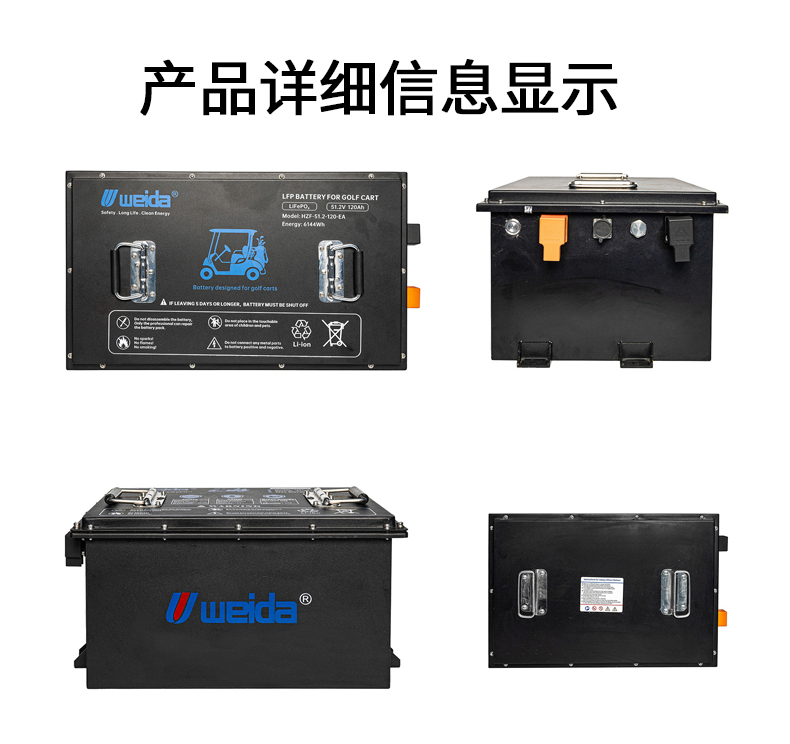 磷酸铁锂高尔夫球车电池