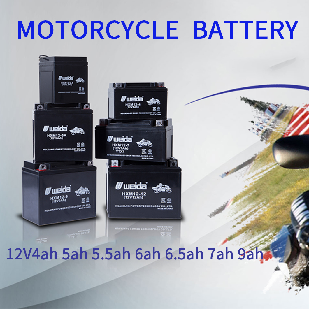 12V4ah 5ah 7ah 9ah Motorcycle Battery Sealed Maintenance Free Battery Lead Acid Battery Factory Activated Battery Ebike Batery Solar Battery Motorcycl