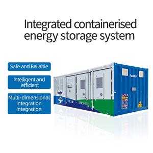 Sistema integrado de almacenamiento de energía en contenedores de Weida