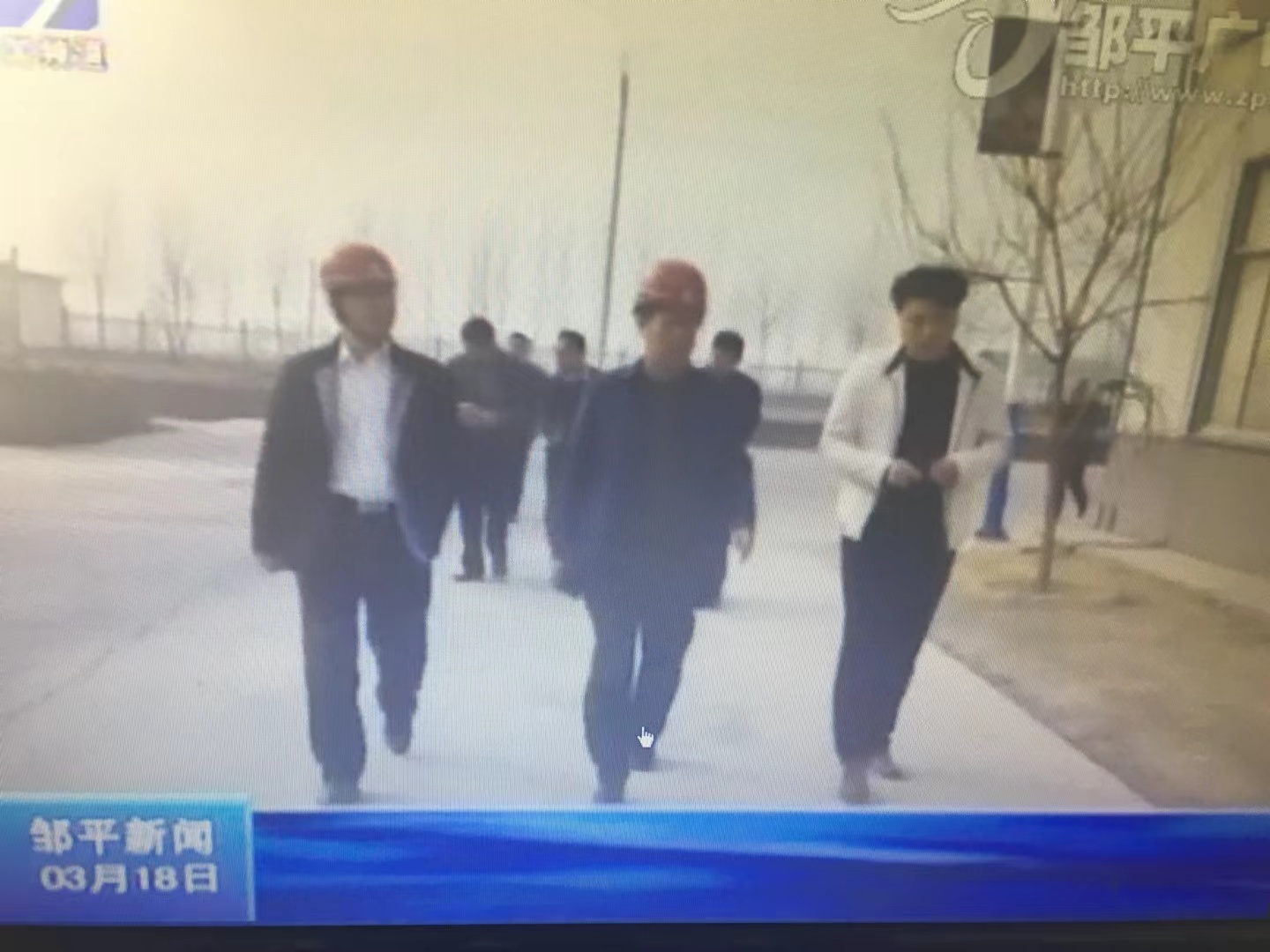 Leaders came to give guidance to the sustainable development of the factory's production and construction